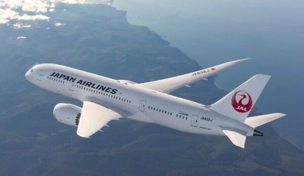 Самолет авиакомпании Japan Airlines Самолет авиакомпании Japan Airlines