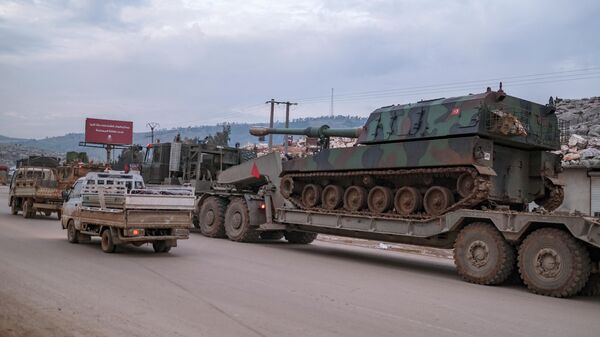 Турецкая военная техника в провинции Идлиб Турецкая военная техника в провинции Идлиб