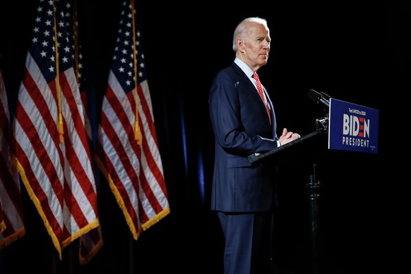 Кандидат в президенты США от Демократической партии и бывший вице-президент Джо Байден Кандидат в президенты США от Демократической партии и бывший вице-президент Джо Байден