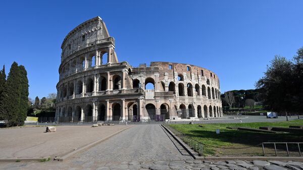 Колизей в Риме. 20 марта 2020 года 