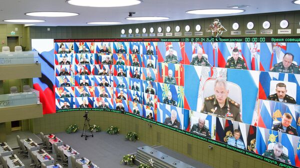 Селекторное совещание в Министерстве обороны РФ Селекторное совещание в Министерстве обороны РФ
