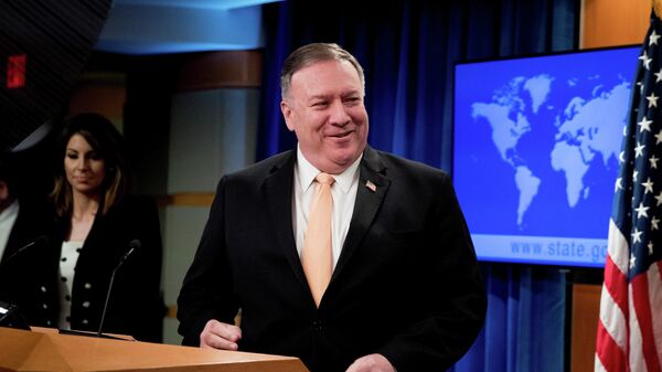 Госсекретарь США Майк Помпео Госсекретарь США Майк Помпео