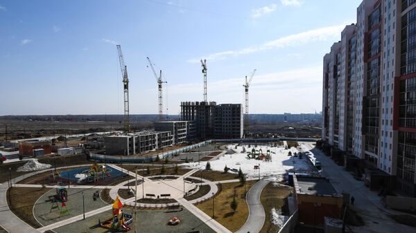 Строительство жилого комплекса Строительство жилого комплекса
