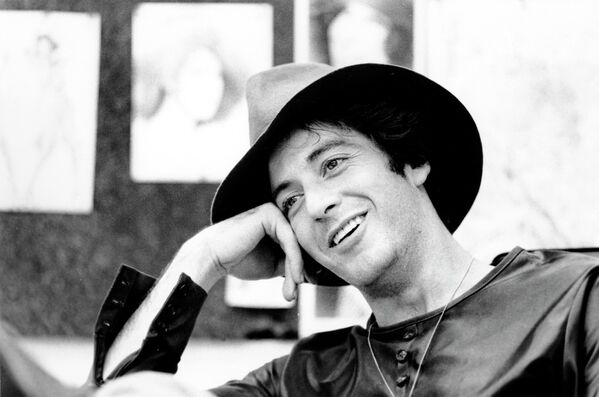 Актер Аль Пачино во время интервью. 21 сентября 1973 Актер Аль Пачино во время интервью. 21 сентября 1973