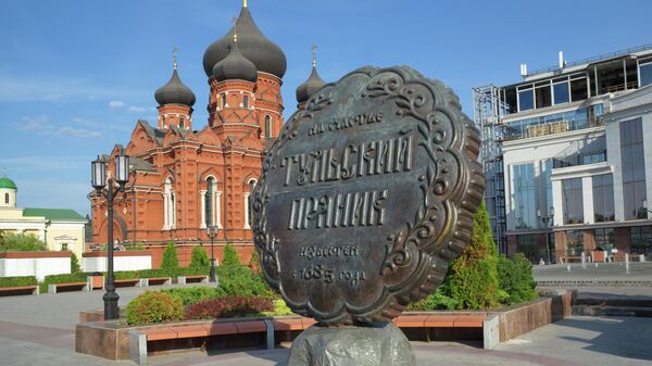 Памятник тульскому прянику в Туле Памятник тульскому прянику в Туле