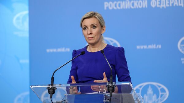 Официальный представитель Министерства иностранных дел России Мария Захарова Официальный представитель Министерства иностранных дел России Мария Захарова