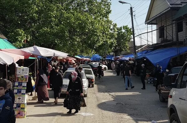 Рынок в Хасавюрте Рынок в Хасавюрте