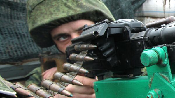 Военнослужащий Народной милиции ДНР Военнослужащий Народной милиции ДНР