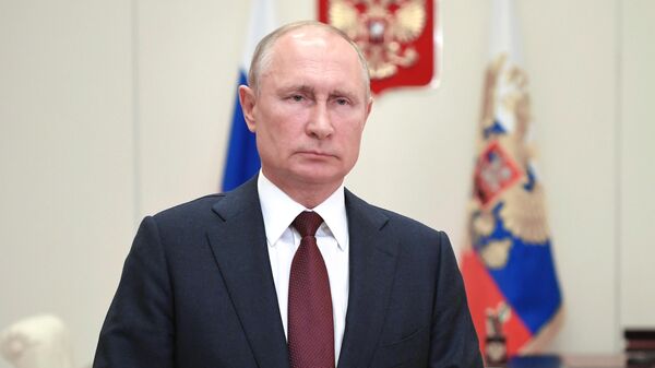 Президент РФ Владимир Путин поздравляет военнослужащих и ветеранов пограничной службы ФСБ России с Днём пограничника. 28 мая 2020 Президент РФ Владимир Путин поздравляет военнослужащих и ветеранов пограничной службы ФСБ России с Днём пограничника. 28 мая 2020
