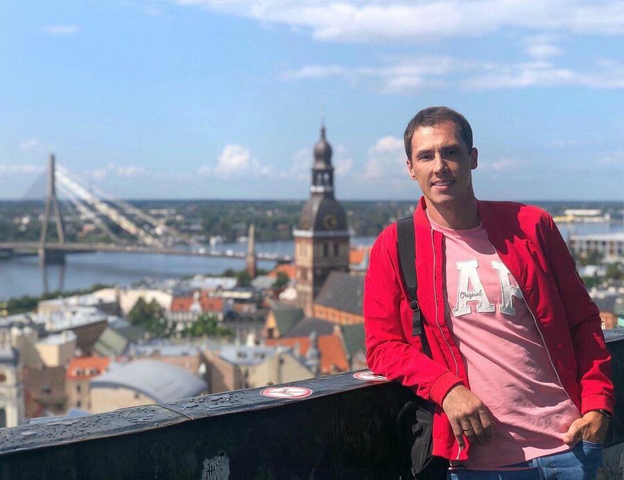 Тимур Еремеев в Риге Тимур Еремеев в Риге
