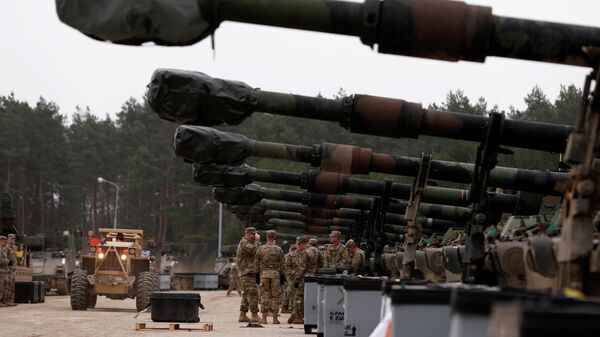 Американские военные на учениях в Польше. Март 2019 Американские военные на учениях в Польше. Март 2019