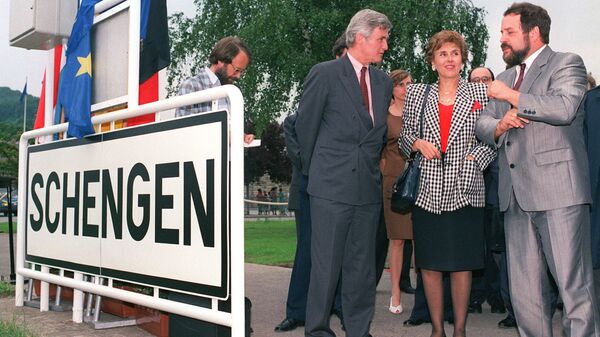 Подписание Шенгенского соглашения, 19 июня 1990 года Подписание Шенгенского соглашения, 19 июня 1990 года