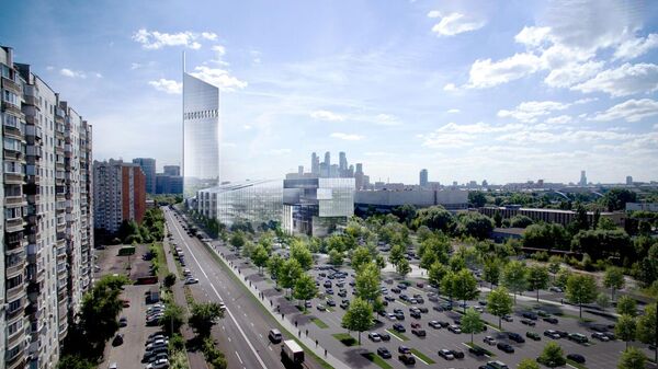 Проект Национального космического центра в Москве Проект Национального космического центра в Москве