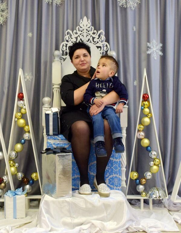 Наталья с сыном Наталья с сыном