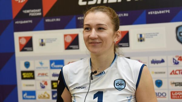 Волейболистка Сахалина Ольга Фролова Волейболистка Сахалина Ольга Фролова