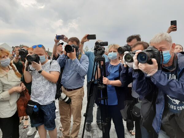 Церемония открытия Ржевского мемориала Советскому солдату Церемония открытия Ржевского мемориала Советскому солдату