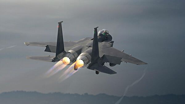 Модернизированный истребитель ВВС США F-15EX Модернизированный истребитель ВВС США F-15EX