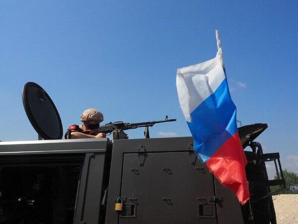 Российско-турецкий патруль в сирийском Идлибе Российско-турецкий патруль в сирийском Идлибе