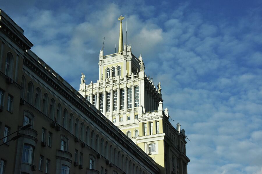 Гостиница Пекин (проект архитектора Д. Н. Чечулина) в Москве. Гостиница Пекин (проект архитектора Д. Н. Чечулина) в Москве.