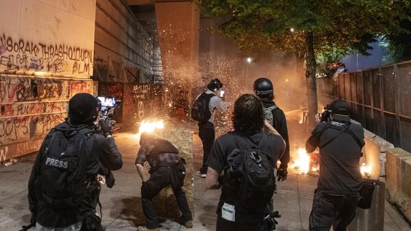 Протесты в Портленде Протесты в Портленде