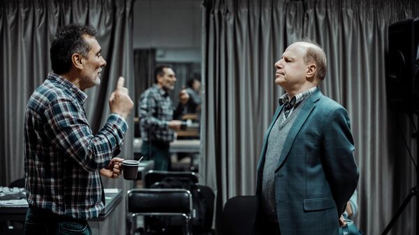 Репетиция спекталя Страсти по Фоме Репетиция спекталя Страсти по Фоме