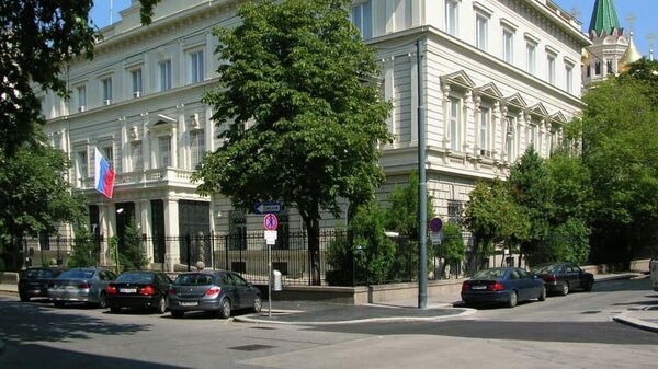 Здание посольства России в Вене Здание посольства России в Вене