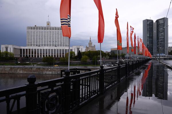 Украшение Москвы ко Дню Победы Украшение Москвы ко Дню Победы