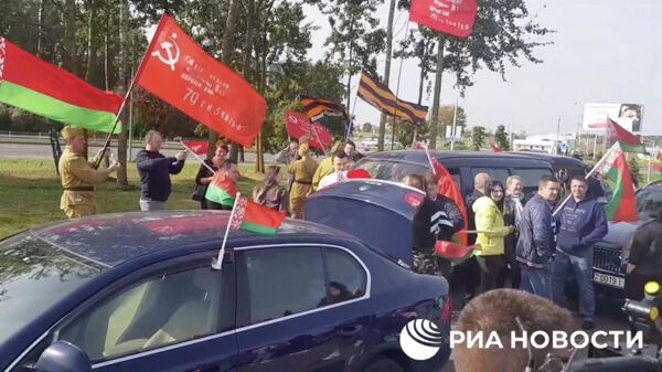 В Минске объяснили, почему не задерживают участников провластных акций