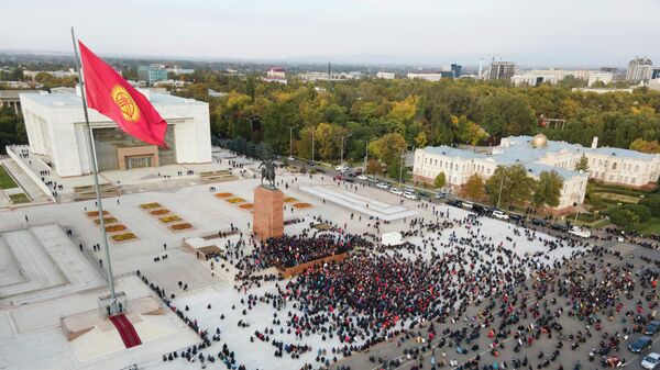 Ситуация в центре Бишкека Ситуация в центре Бишкека