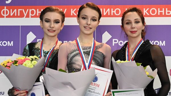 Фигурное катание. III этап Кубка России. Женщины. Произвольная программа Фигурное катание. III этап Кубка России. Женщины. Произвольная программа
