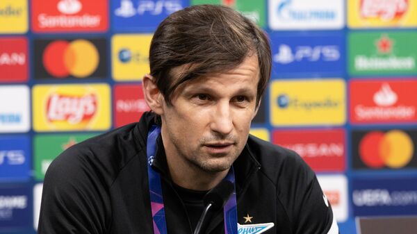 Главный тренер Зенита Сергей Семак Главный тренер Зенита Сергей Семак