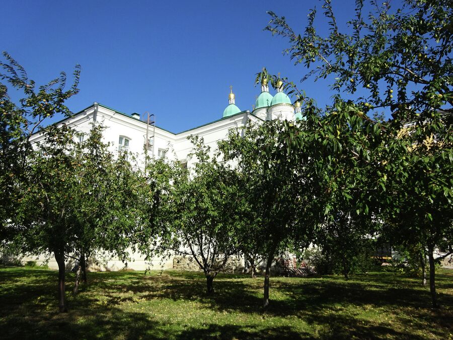 Персиковый сад в астраханском Кремле Персиковый сад в астраханском Кремле