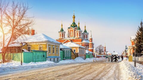 Крестовоздвиженский собор на территории Коломенского кремля Крестовоздвиженский собор на территории Коломенского кремля