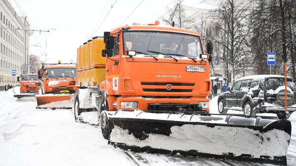 Снегопад в Москве Снегопад в Москве