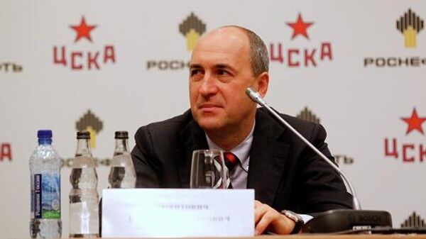 Президент ПХК ЦСКА Игорь Есмантович Президент ПХК ЦСКА Игорь Есмантович
