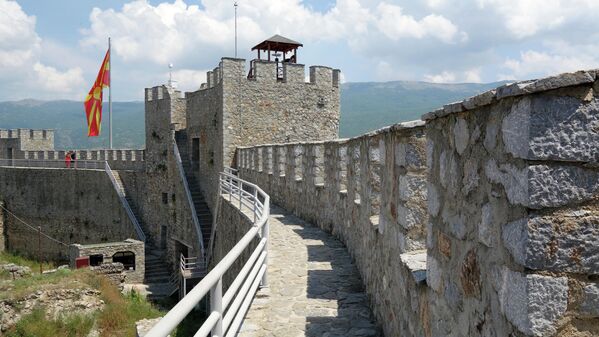 Крепость царя Самуила в Охриде, Македония 