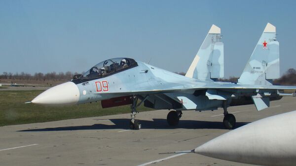 Российские Су-30СМ прибыли в центр совместной подготовки в Белоруссии