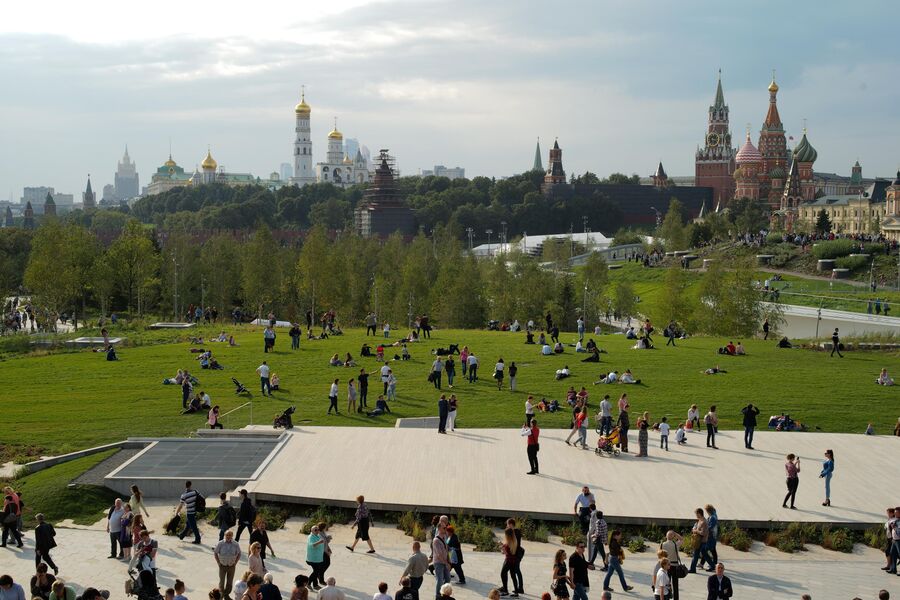 Парк Зарядье Парк Зарядье