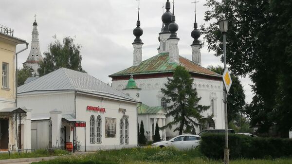 Суздаль. Одна из улиц города Суздаль. Одна из улиц города