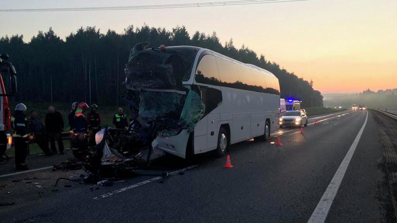 Во Владимирской области автобус столкнулся с грузовиком, есть пострадавшие