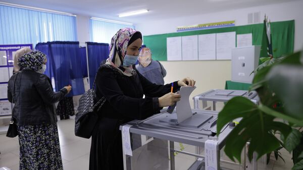 На выборах в парламент Чеченской республики лидирует Единая Россия