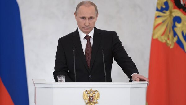 Выступление Владимира Путина по вопросу принятия Крыма в состав России Выступление Владимира Путина по вопросу принятия Крыма в состав России