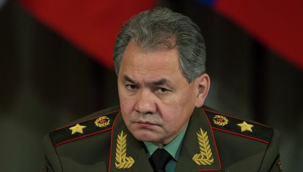 Министр обороны РФ Сергей Шойгу. Архивное фото Министр обороны РФ Сергей Шойгу. Архивное фото