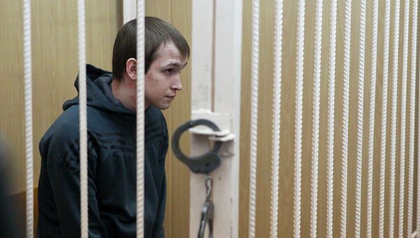 Суд над Николаем Ковалевичем, предполагаемым убийцей томской студентки, архивное фото Суд над Николаем Ковалевичем, предполагаемым убийцей томской студентки, архивное фото