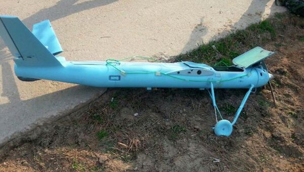 Разведывательный беспилотник, упавший в Южной Корее Разведывательный беспилотник, упавший в Южной Корее