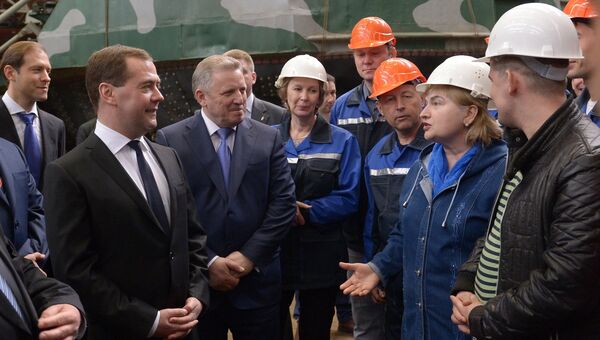 Рабочая поездка Д.Медведева в Дальневосточный федеральный округ. Третий день Рабочая поездка Д.Медведева в Дальневосточный федеральный округ. Третий день