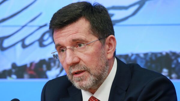 Чрезвычайный и полномочный посол Сербии в России Славенко Терзич. Архивное фото Чрезвычайный и полномочный посол Сербии в России Славенко Терзич. Архивное фото