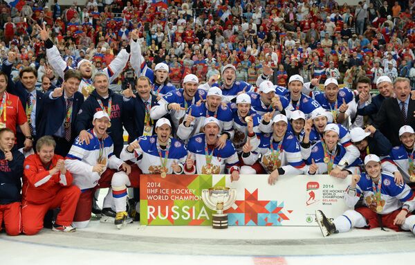 Хоккей. Чемпионат мира. Финальный матч Хоккей. Чемпионат мира. Финальный матч
