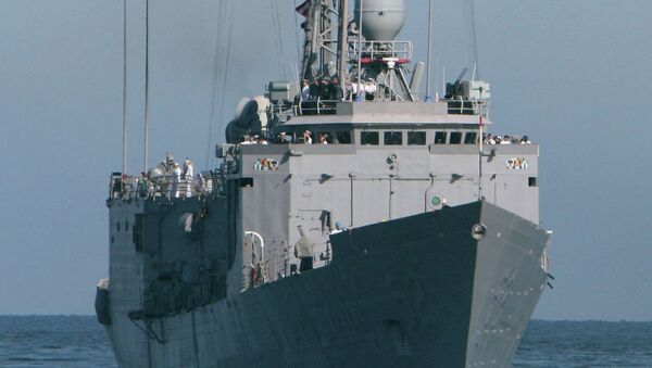 Фрегат ВМС США Карр совершил деловой заход в Балтийск Фрегат ВМС США Карр совершил деловой заход в Балтийск