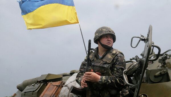 Украинский солдат. Архивное фото Украинский солдат. Архивное фото